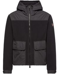 Moncler - Moncler Polartec Zip-Up Hoodie - Lyst