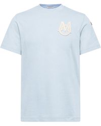 Moncler - Moncler Monogram Cotton T-Shirt - Lyst