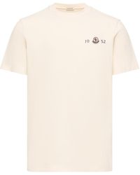 Moncler - Moncler Logo Cotton T-Shirt - Lyst