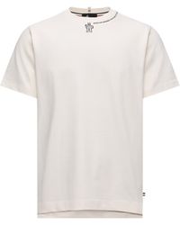 Moncler - Moncler Logo Cotton T-Shirt - Lyst