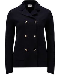Moncler - Padded Cotton Cardigan - Lyst