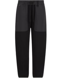 Moncler - Cotton Jogging Pants Black - Lyst
