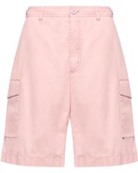 Moncler - Moncler Gabardine Cargo Shorts - Lyst