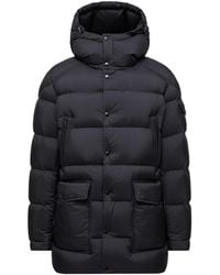 Moncler - Moncler Bretagne Hooded Mid-Length Down Jacket - Lyst