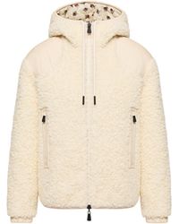 Moncler - Moncler Reversible Padded Teddy Zip-Up Hoodie - Lyst