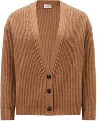 Moncler - Cardigan in lana e cashmere - Lyst