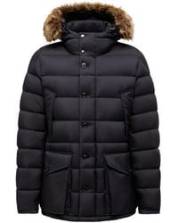 Moncler - Doudoune Mi-Longue Clunye À Capuche - Lyst