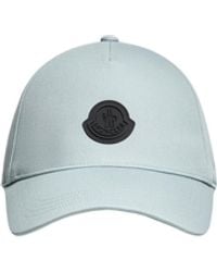Moncler - Moncler Cotton Gabardine Baseball Cap - Lyst