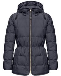 Moncler - Moncler Cygnet Hooded Short Down Jacket - Lyst