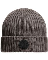 Moncler - Moncler Cotton Beanie - Lyst