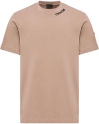 Moncler - Moncler Cotton Jersey Logo T-Shirt - Lyst