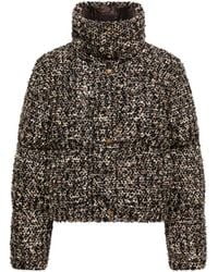 Moncler - Moncler Poetique 2-In-1 Short Sequin Down Jacket - Lyst