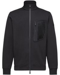 Moncler - Moncler Sudadera De Algodón Con Logotipo Y Cremallera, Hombre, Talla - Lyst
