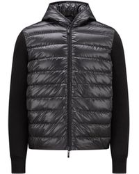 Moncler - Padded Cotton Hoodie - Lyst