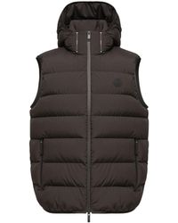 Moncler - Moncler Arinella Hooded Down Gilet - Lyst