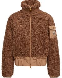 Moncler - Coligny Teddy Short Down Jacket - Lyst