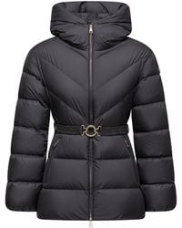 Moncler - Moncler Brosse Diagonal-Quilted Hooded Short Down Jacket - Lyst