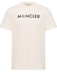 Moncler - Moncler Logo Cotton T-Shirt - Lyst