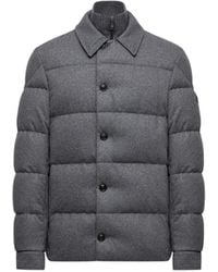 Moncler - Pres ダウンシャツジャケット - Lyst