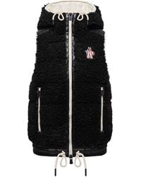 Moncler - Teddy Padded Gilet - Lyst