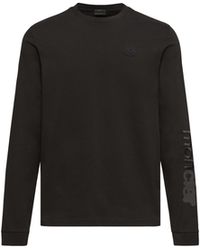 Moncler - Moncler Cotton Jersey Long Sleeve T-Shirt - Lyst