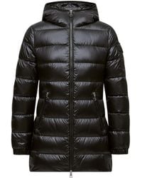 Moncler - Moncler Glements Hooded Mid-Length Down Jacket - Lyst