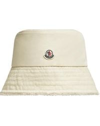 Moncler - Reversible Cotton & Teddy Bucket Hat - Lyst