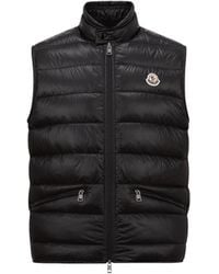 Moncler - Gilet Imbottito Gui Ripiegabile, Uomo, Taglia - Lyst