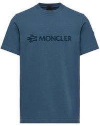 Moncler - Moncler Logo Cotton T-Shirt - Lyst