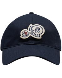 Moncler - Double Logo Baseball Cap - Lyst