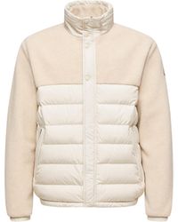Moncler - Moncler Mistral Teddy Short Down Jacket - Lyst