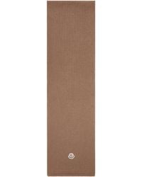 Moncler - Sciarpa Con Logo - Lyst