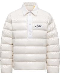 Moncler x A$AP ROCKY - Moncler Vardar Down Polo Shirt Jacket - Lyst