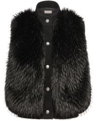 Moncler - Moncler Wool Down Gilet - Lyst