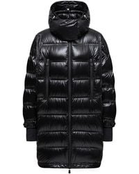 Moncler - Moncler Rochelairs Hooded Long Down Jacket - Lyst