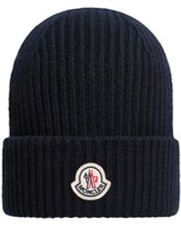 Moncler - Moncler Wool & Cashmere Beanie - Lyst