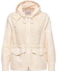 Moncler - Moncler Erable Bouclé Hooded Jacket - Lyst