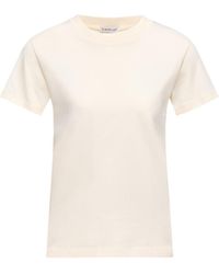 Moncler - Moncler Embroidered Logo Cotton T-Shirt - Lyst