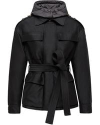 Moncler - Essalois Hooded Down Field Jacket - Lyst