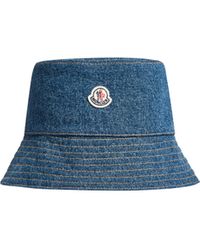 Moncler - Denim Bucket Hat - Lyst