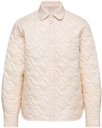 Moncler - Moncler Diamond-Quilted Padded Shirt Jacket - Lyst