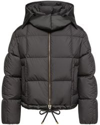 Moncler - Moncler Legerete Square-Quilted Hooded Short Down Jacket - Lyst