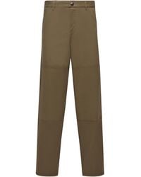 Moncler - Pantalones De Gabardina De Algodón, Hombre, Talla - Lyst