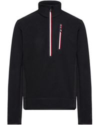 Moncler - Moncler Half-Zip Polo Neck - Lyst