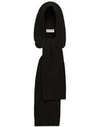 Moncler - Moncler Wool & Cashmere Blend Hooded Scarf - Lyst