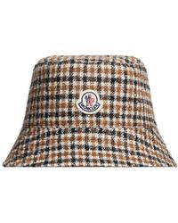 Moncler - Reversible Wool Blend Bucket Hat - Lyst