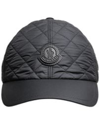 Moncler - Cappello Da Baseball Con Trapuntatura A Rombi, Uomo, Taglia - Lyst