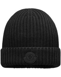 Moncler - Cotton Beanie - Lyst