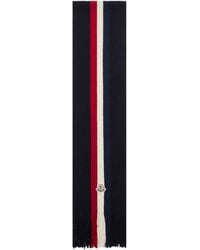 Moncler - Moncler Tricolour Wool Scarf - Lyst