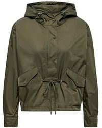 Moncler - Parka Con Capucha Noizay, Mujer, Talla - Lyst